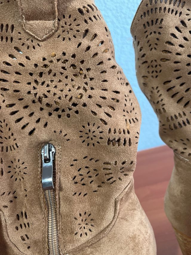 Botas cowboy tipo ante