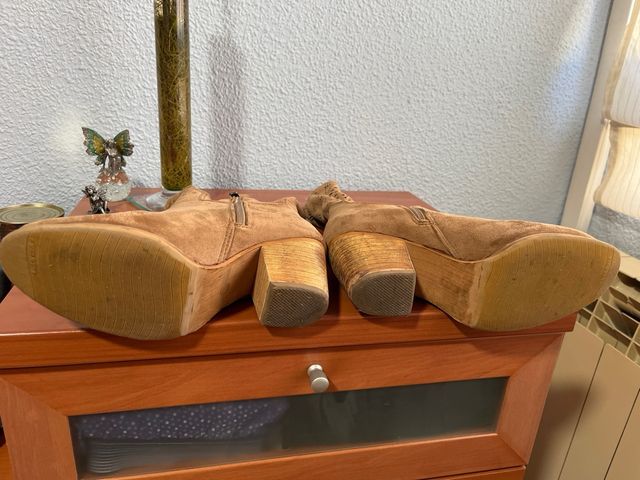 Botas cowboy tipo ante