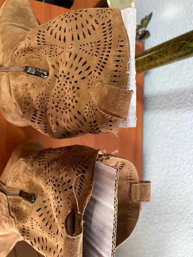 Botas cowboy tipo ante