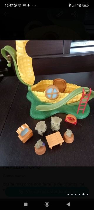 Mazorca casita topos