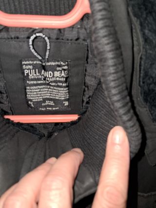 Cazadora negra chico