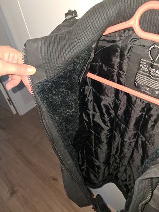 Cazadora negra chico