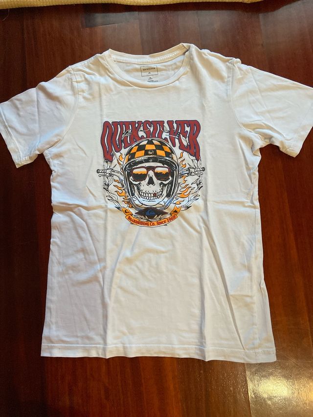 Camiseta Quiksilver niño - Calavera