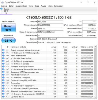 Ordenador HP i3-4130 / 8Gb / 500Gb SSD