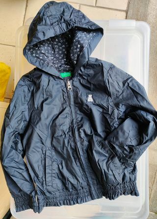 Giacca impermeabile bambina UCB 3-4 anni