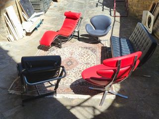 Sofá, sillón y chaise longue vintage