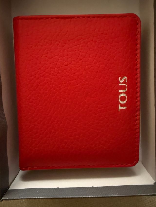 Cartera, billetero, tarjeter TOUS mujer fusia