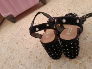 Zapatos tacón negros