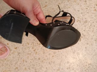 Zapatos tacón negros