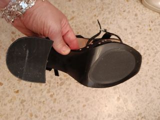 Zapatos tacón negros