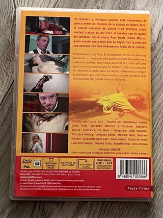 El Destripador de Nueva York dvd