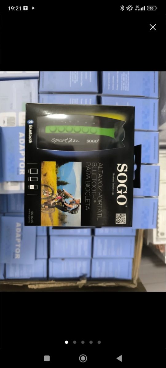 Altavoz Bluetooth Bicicleta SOGO