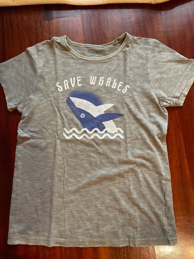 Camiseta niño Save Whales
