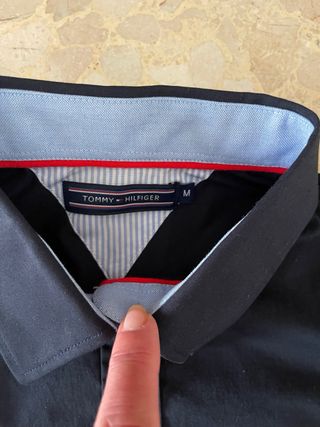 Camisa azul Tommy
