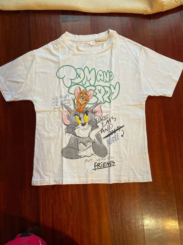 Camiseta Tom & Jerry Zara niño