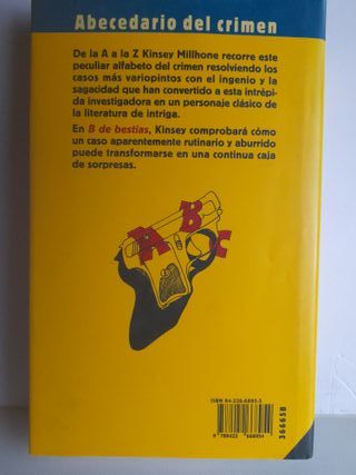 Pack 3 Libros Sue Grafton - Serie Detective Kinsey