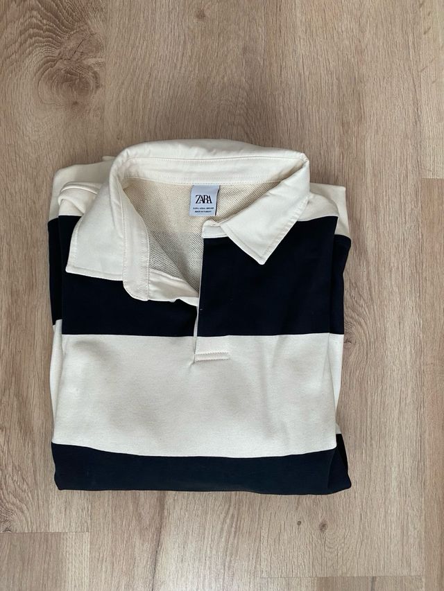 Polo manga larga Zara