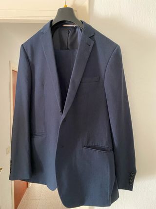 Traje azul hombre talla 56