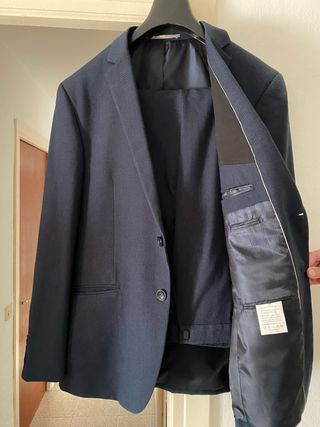Traje azul hombre talla 56