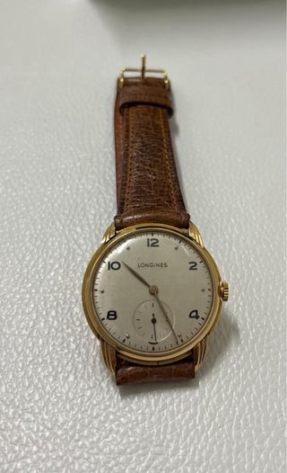 Longines vintage: Reloj oro 35mm