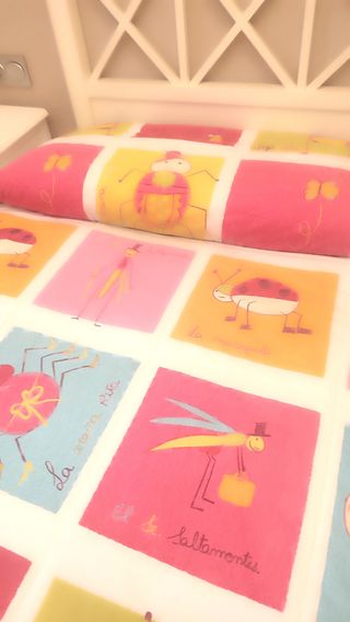 Edredón reversible 90cm infantil