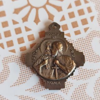 Colgante medalla de Pius XII Roma