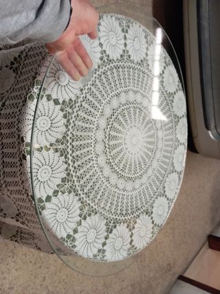 Mesa camilla antigua+ hueco para brasero + 2 silla