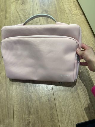 Maletín portátil rosa
