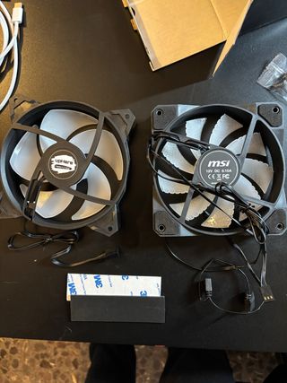 entiladores RGB PC Gaming – pack upHere/MSI 