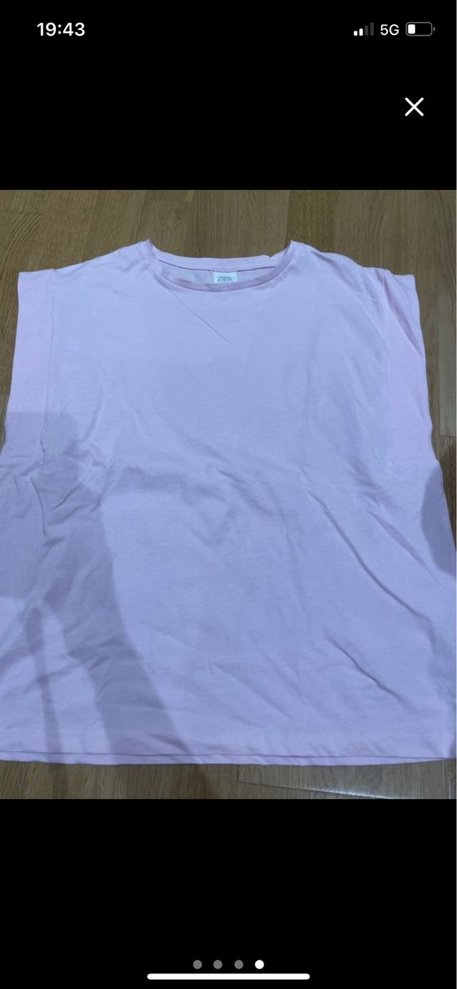 Camiseta de niña de zara