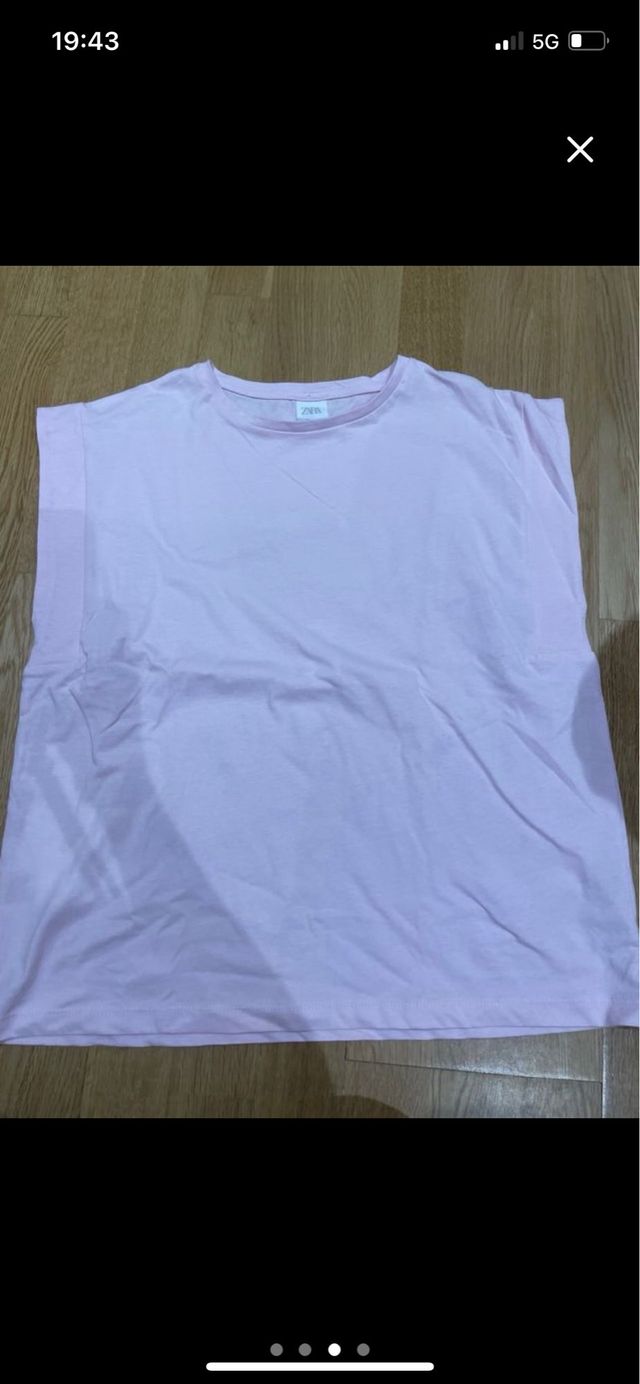 Camiseta de niña de zara