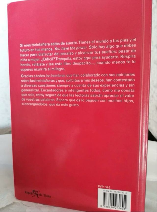 libro treinteÑeras