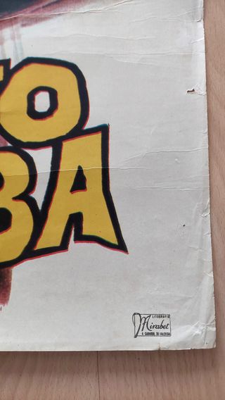 Cartel original El espanto surge de la tumba