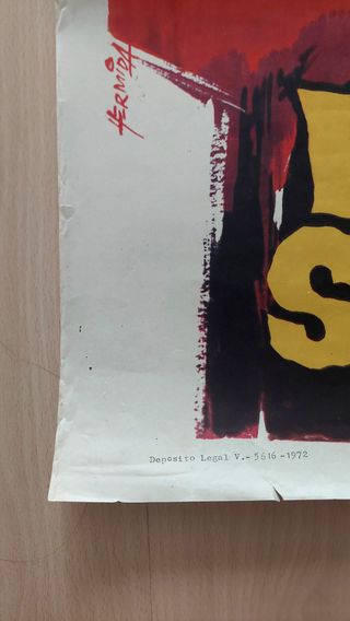 Cartel original El espanto surge de la tumba