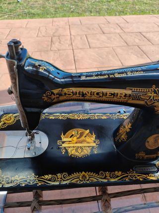 Maquina coser antigua Singer