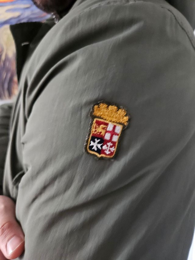 Cappotto Marina Militare in piume d'oca