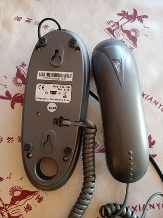 Teléfono telecom gris