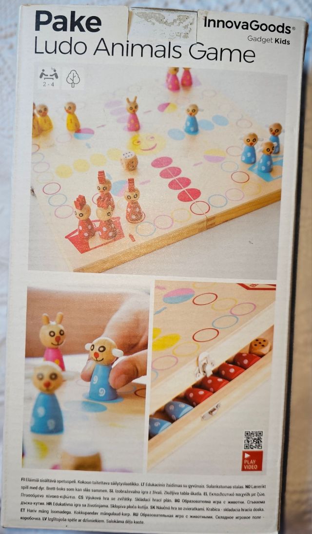 Juego de mesa Ludo Animals de Pake