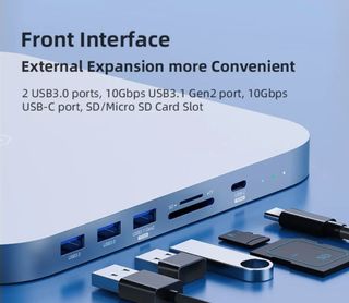 Hub USB-C para Mac Mini