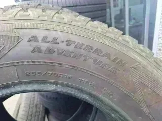 255 70 R18 116H M+S Goodyear - 2 neumáticos +50%