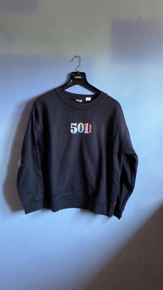 Sudadera Levi's 501 negra
