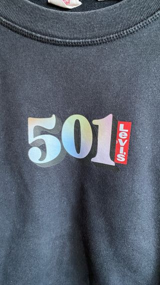 Sudadera Levi's 501 negra