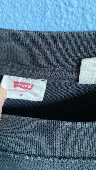 Sudadera Levi's 501 negra