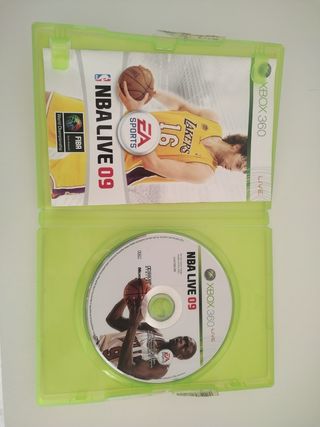 NBA Live 09 Xbox 360 PAL