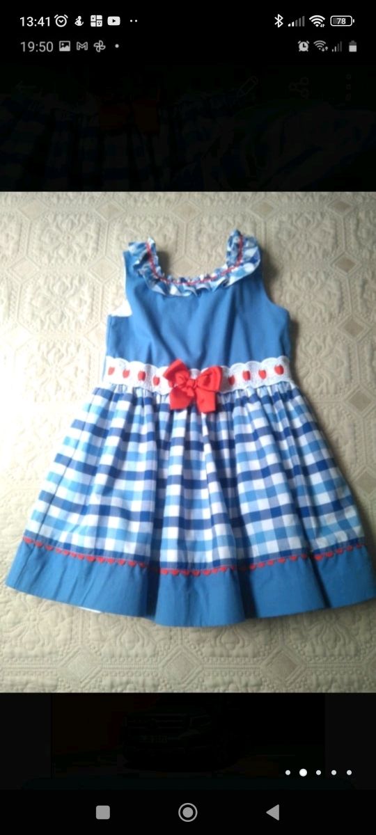 Vestido niña Miranda talla 8