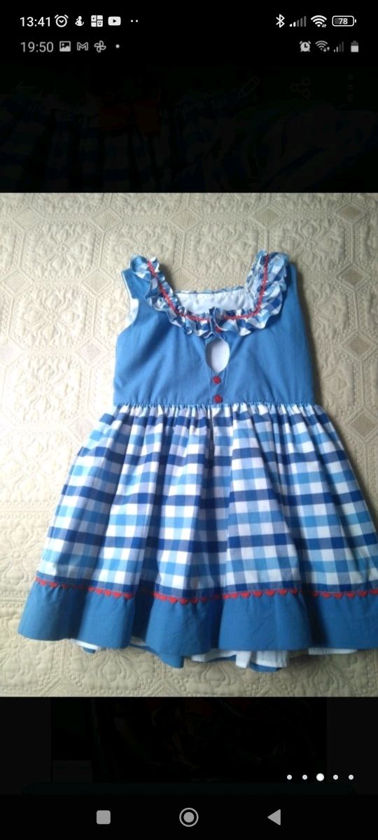 Vestido niña Miranda talla 8