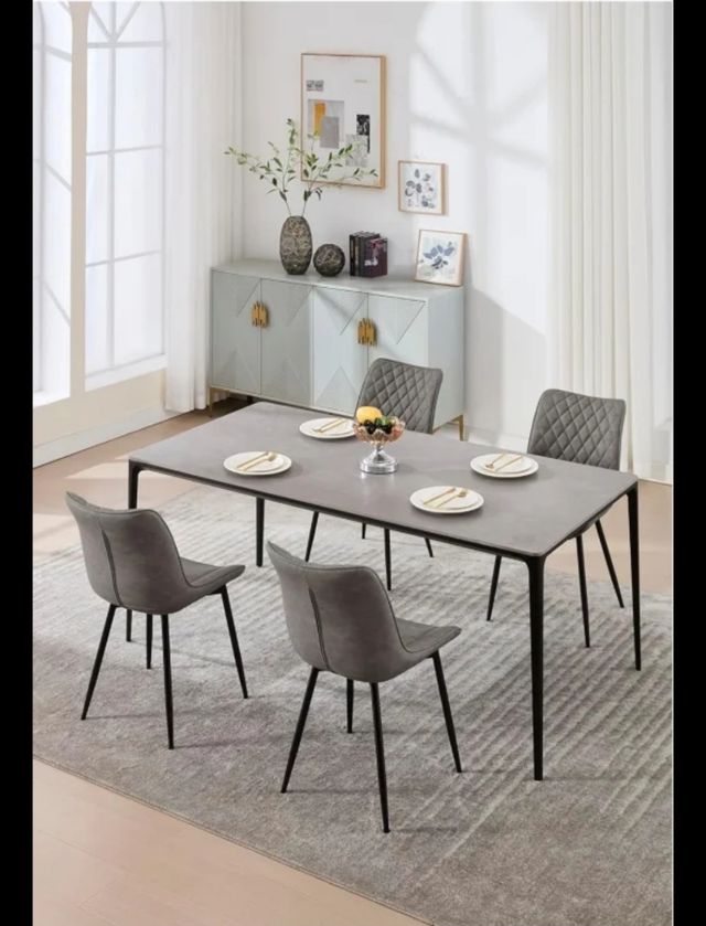 4 Sillas Comedor WOLTU Gris