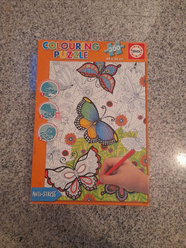 Puzzle para colorear