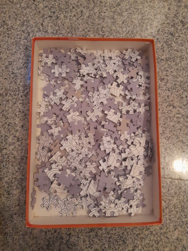 Puzzle para colorear