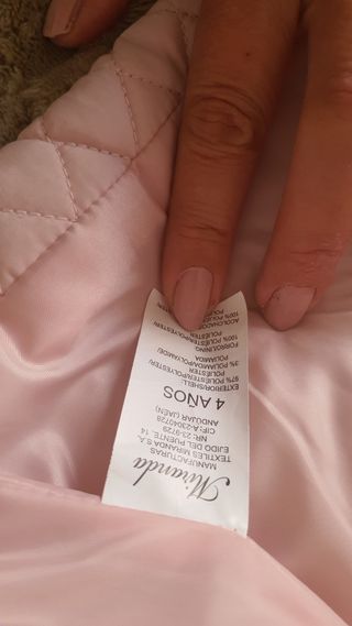 Chaqueta acolchada Primark niña 6-7 años